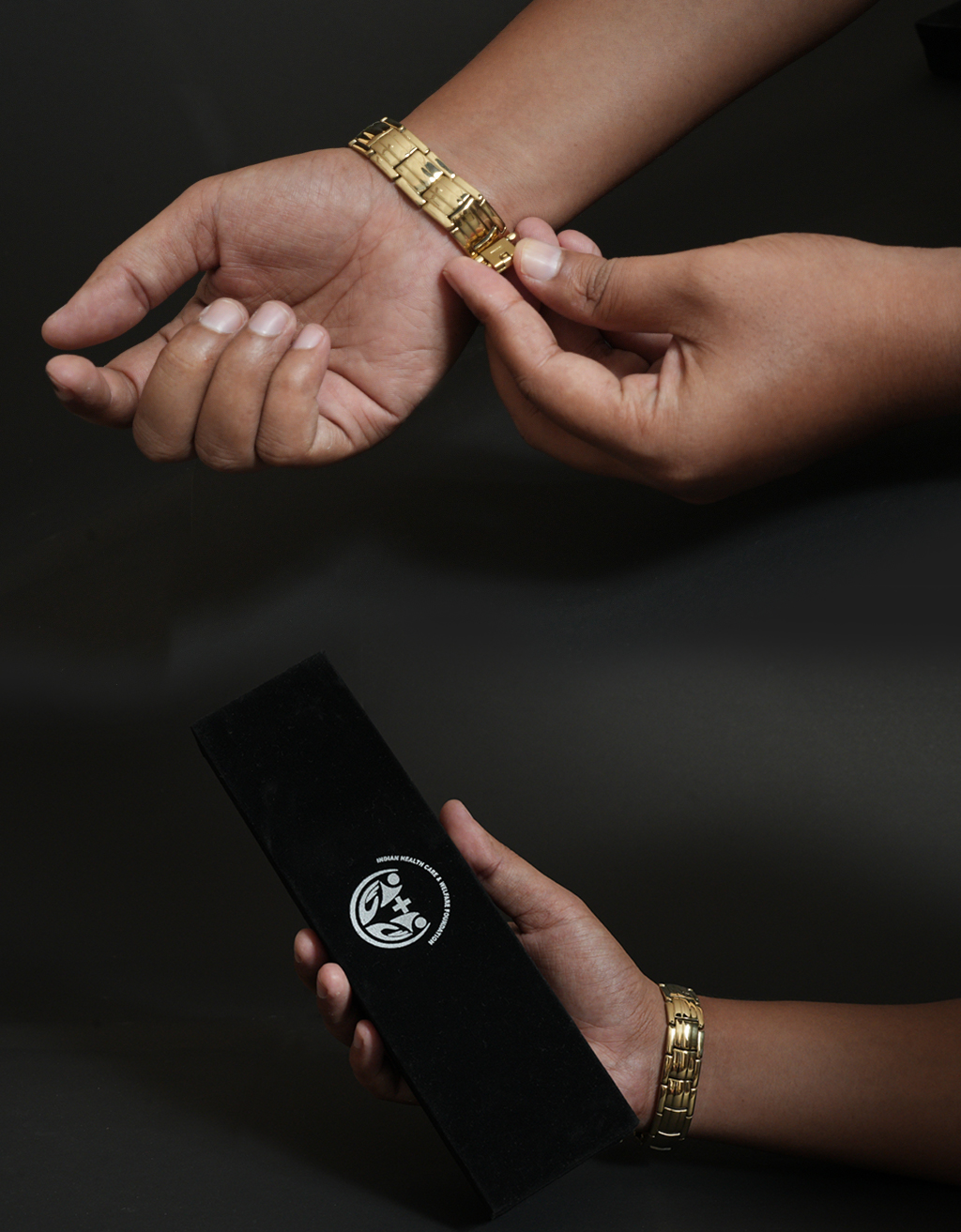 Bioenergy Magnetic Bracelet (Gold Finish)