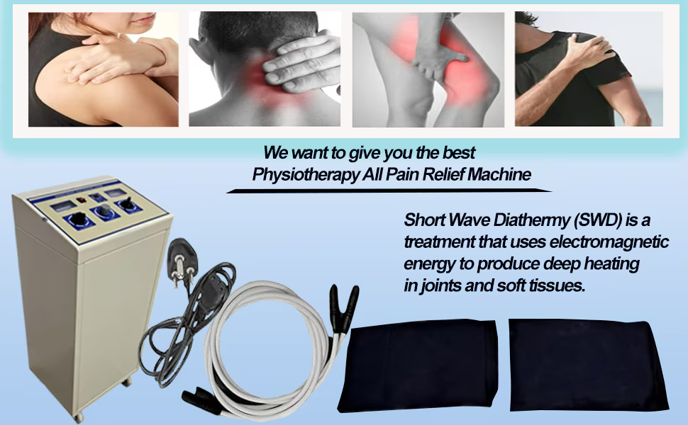 SWD Shortwave Diathermy Physiotherapy machine